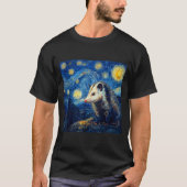 Ossum Ssum Van Gogh Starry Night T-Shirt (Vorderseite)