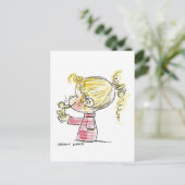 OST-009 Osterkuss Feiertagspostkarte (Stehend Vorderseite)