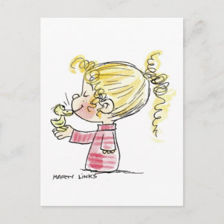 OST-009 Osterkuss Feiertagspostkarte