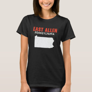 Ost-Allen Pennsylvania USA Bundesstaat Amerika Rei T-Shirt