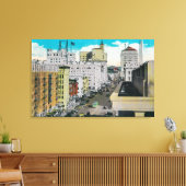 Ost am Broadway vom San Diego Hotel Leinwanddruck (Insitu (Wohnzimmer))