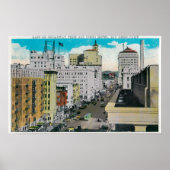 Ost am Broadway vom San Diego Hotel Poster (Vorne)