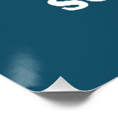 Ost-Anglia-Karte Suffolk Poster (Ecke)