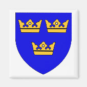 Ost-Anglia-Wappen Magnet (Vorne)