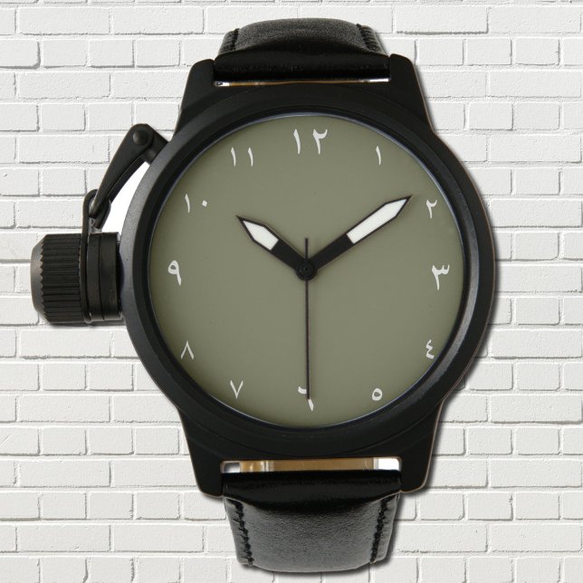 Ost-Arabische Zahlen Armbanduhr (Von Creator hochgeladen)