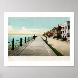 Ost-Batterie-Parade, Charleston SC 1900 Vintage Poster