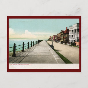 Ost-Batterie-Parade, Charleston SC 1900 Vintage Postkarte