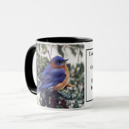 Ost-Bluebird-Tasse mit Identifikation Tasse