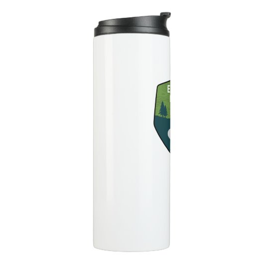 Ost-Bucht-Radweg Thermosbecher (Nach links gedreht)