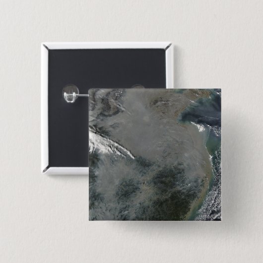 Ost-China überfluten Button (Vorne & Hinten)