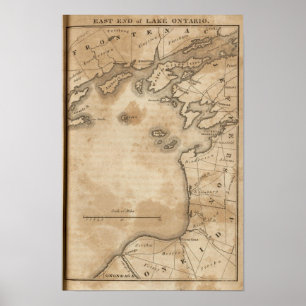 Ost. Ende vom Ontariosee Poster