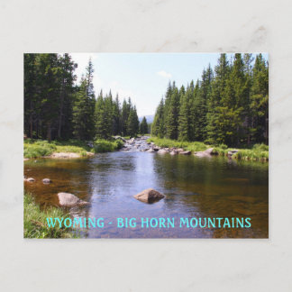 Ost Gänse, WYOMING - GROSSE HORN MOUN... Postkarte