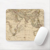Ost-Halbkugel-Karte Mousepad (Mit Mouse)