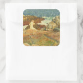 Ost-Headland-Pool Quadratischer Aufkleber (Tasche)