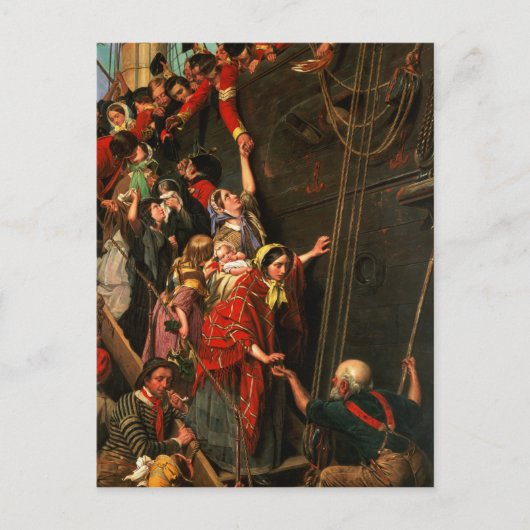 Ost Ho!, 1859 Postkarte (Vorderseite)