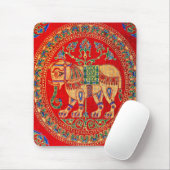 Ost-Indischer Elefantendruck Mousepad (Mit Mouse)