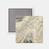 Ost-Kanada und New Brunswick Magnet (Vorderseite/Rückseite)