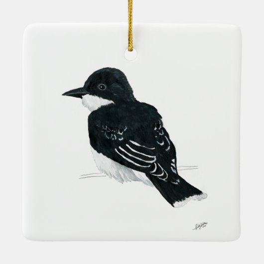 Ost-Kingbird Keramikornament (Rückseite)