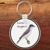 Ost-Kingbird Schlüsselanhänger (Vorderseite)