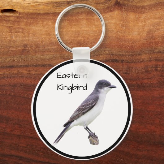 Ost-Kingbird Schlüsselanhänger (Vorderseite)