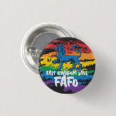 Ost-Königreich sagt . . . (Pride variante) Button (Vorne & Hinten)