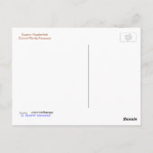 Ost-Meadlowlark Postkarte (Rückseite)