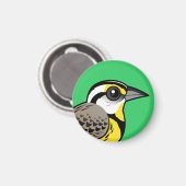 Ost-Meadowlark Magnet (Vorderseite/Rückseite)