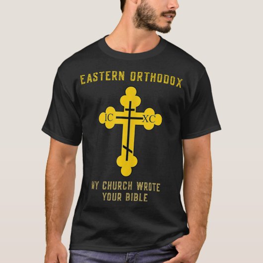 Ost-Orthodoxe Christlich T-Shirt (Vorderseite)