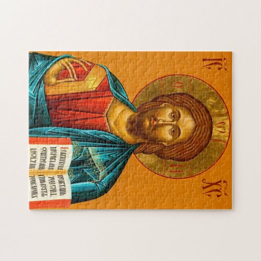 Ost-Orthodoxe Christliches Symbol Jesus Christus Puzzle (Horizontal)