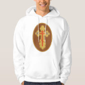 Ost-Orthodoxe Kreuz Hoodie (Vorderseite)
