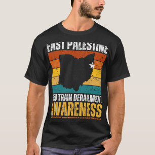 Ost-Palästina-Ohio-Zugentgleisungsbewusstsein T-Shirt