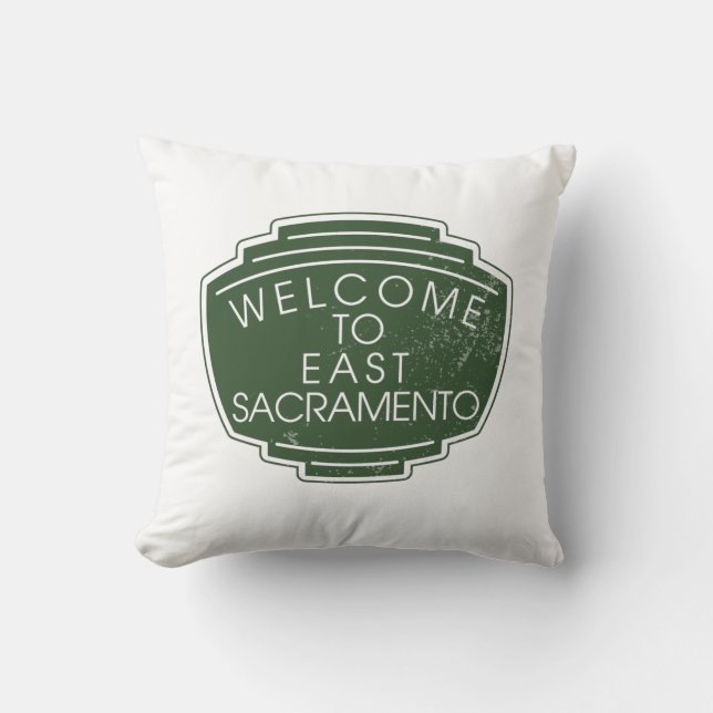 Ost-Sac-Schildkröte Kissen (Vorderseite)