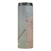 Ost-San Francisco Topografische Karte Thermosbecher (Rückseite)