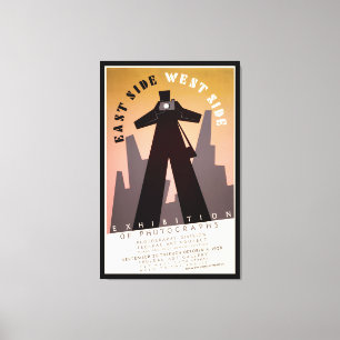 Ost-Side-West-Side-WPA-Ausstellung Leinwanddruck