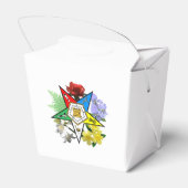 Ost-Star-Blumenstrauß-Geschenkboxen Geschenkschachtel (Rückseite)