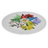 Ost-Star-Glasschneideplatine Schneidebrett (Ecke)