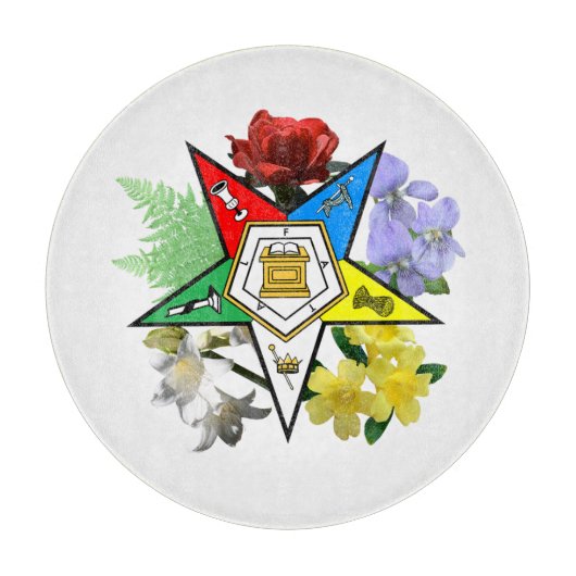 Ost-Star-Glasschneideplatine Schneidebrett (Vorderseite)