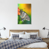 Ost-Tiger-Frack-Butterfly Leinwanddruck (Insitu (Schlafzimmer))