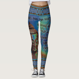 Ost trifft sich nach Westen Leggings