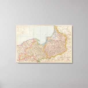 Ost u Westpreussen, Osten-und Westpreußen Leinwanddruck