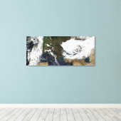 Ost- und Südeuropa Leinwanddruck (Insitu (Holzboden))