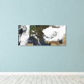 Ost- und Südeuropa Leinwanddruck (Insitu (Holzboden))