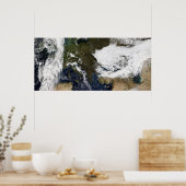 Ost- und Südeuropa Poster (Küche)