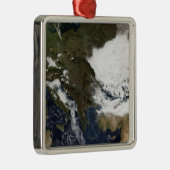 Ost- und Südeuropa Silbernes Ornament (Rechts)