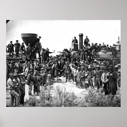 Ost und West schlagen im letzten Rail die Hände Poster (Vorne)