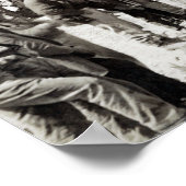 Ost und West schütteln die Hände am Ende der letzt Poster (Ecke)