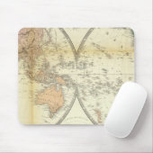 Ost- und Western-Hemisphäre Mousepad (Mit Mouse)