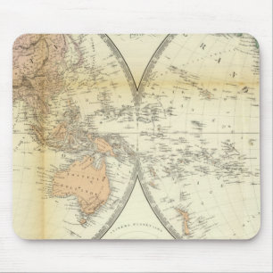 Ost- und Western-Hemisphäre Mousepad