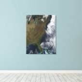 Ost-Vereinigte Staaten 2 Leinwanddruck (Insitu (Holzboden))