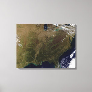 Ost-Vereinigte Staaten Leinwanddruck